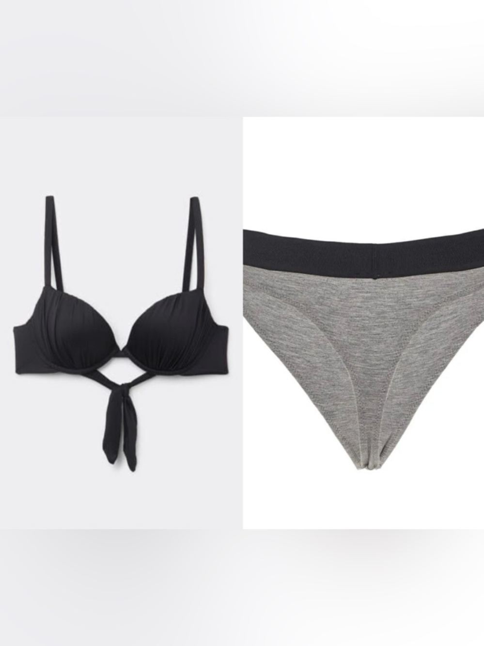 H&M Women’s halter neck  Tie Bikini Set